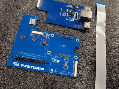 PiStorm CM4 Adapter Board, IO Board and cable