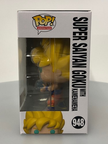 Super Saiyajin Son-Goku mit Kamehameha Glow in the Dark #948 BESCHÄDIGTE BOX SIEHE BILDER - Bild 4 von 14