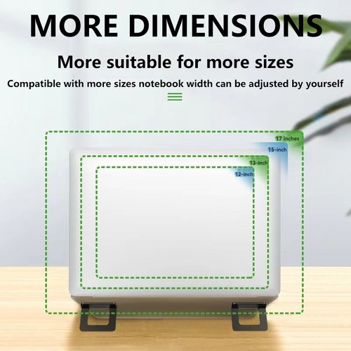 2Pc Mini Laptop Stand Portable Holder For Macbook Xiaomi Notebook Cooling Ho _cu