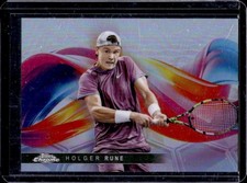 2025 Topps Chrome Holger Rune Helix SSP #HLX-5