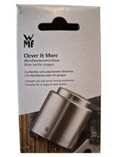 WMF Clever & More Flaschenverschluss Edelstahl Silber Freizeit