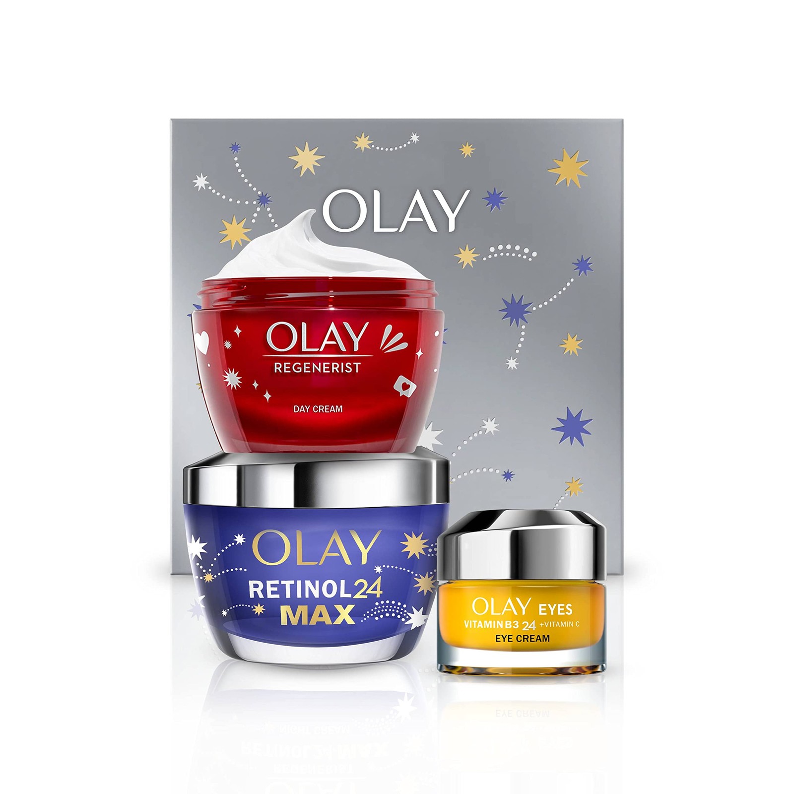 Olay Moisturiser Gift Box, Womens Skin Care Gift Sets and Kits, Vitamin C plus A
