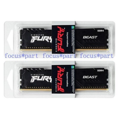 FURY BEAST 64GB (2x 32GB) PC4-25600 DDR4-3200MHz 288-pin DIMM Desktop Speicher
