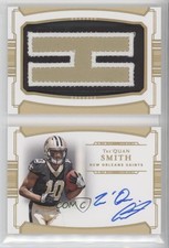2018 Panini National Treasures Nameplate 5/5 Tre'Quan Smith #PSBV-TS Auto 0l8