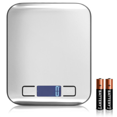 Food Scale with 4-Point Sensor - Kitchen Scales Digital Weight Grams and Ounces,