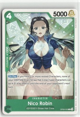 Nico Robin OP09-033 C Emperors in the New World One Piece Card Game