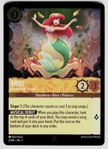 Ariel - Spectacular Singer 2/204 The First Chapter Lorcana Cold Foil