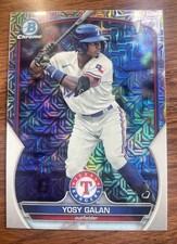 2023 Bowman Chrome BCP-221 Yosy Galan Prospects Mojo Refractor