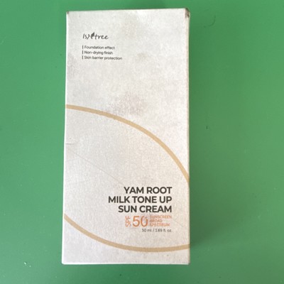 isntree Yam Root Milk Tone Up Sun Cream SPF 50+ Broad Spectrum 1.69 fl oz