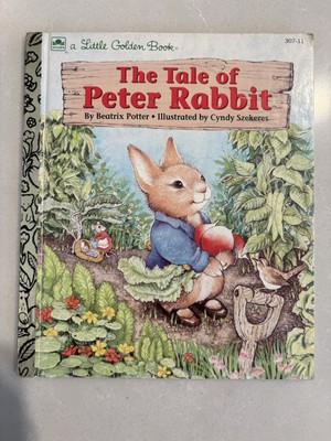 The Tale Of Peter Rabbit 1993 Vintage A Little Golden Book Very Good