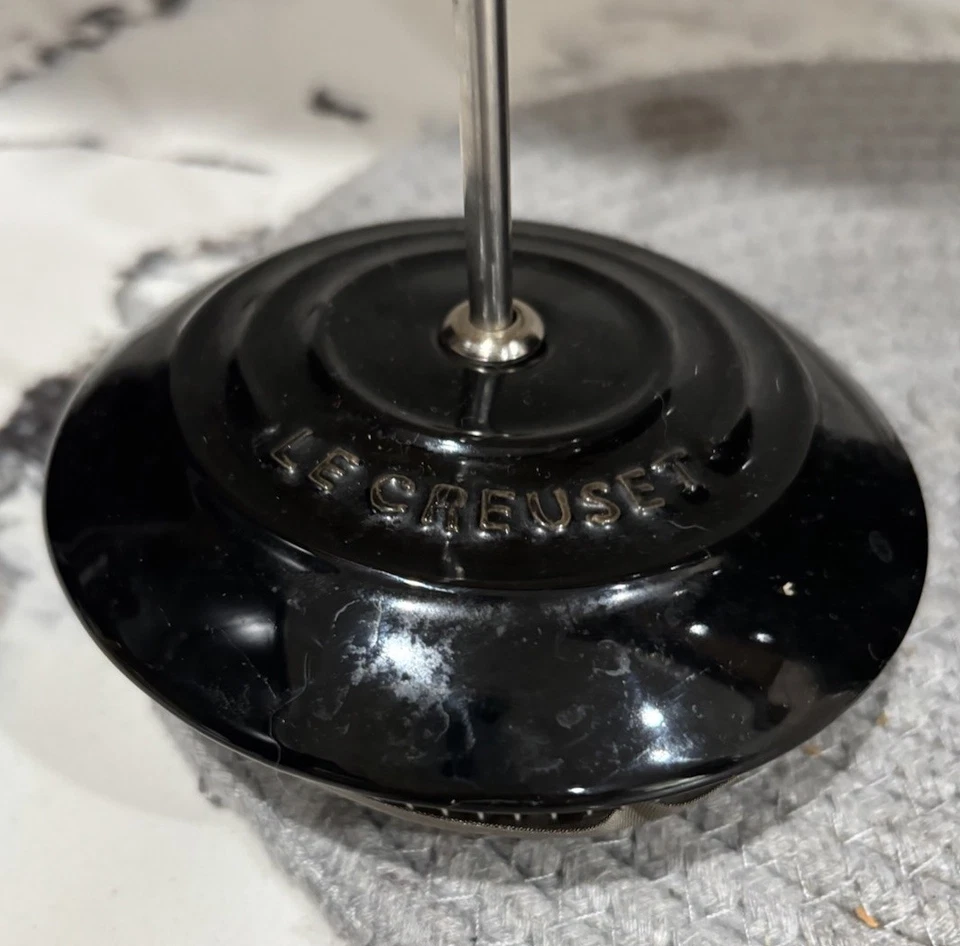 SCARCE Le Creuset Petite-12 oz. French Press: Black - Image 2 of 4