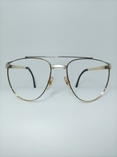 Alfred Dunhill, luxury eyeglasses, Aviator, Gold plated, vintage