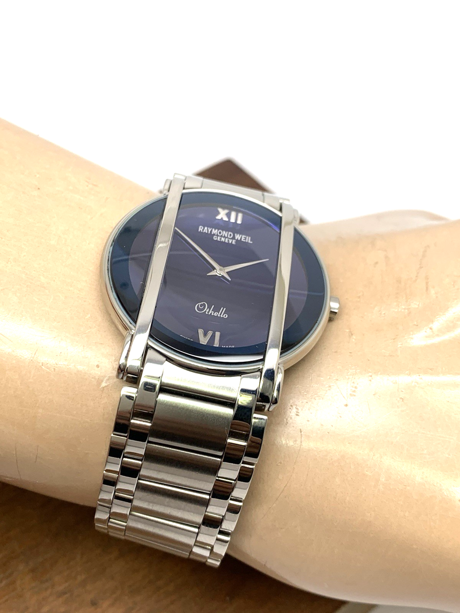 Raymond Weil Men's Watch 2010 Othello Swiss Quartz Blue Dial