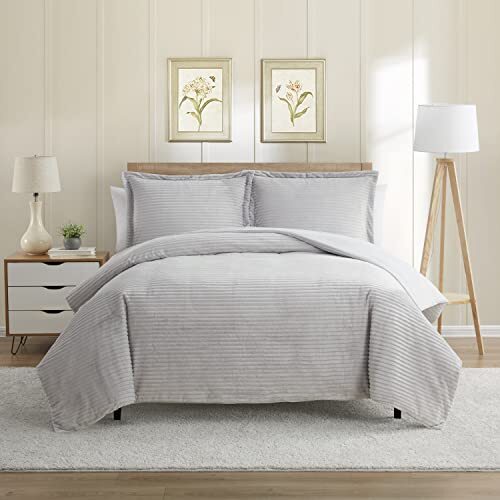 Nestl Premium Flannel Duvet Cover Set 