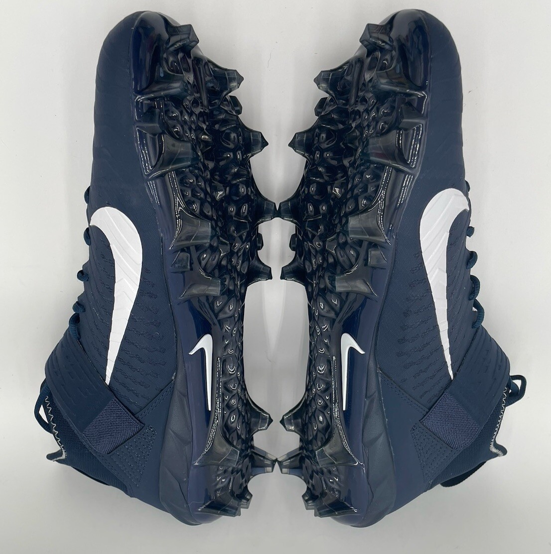 Nike Alpha Menace Pro 2 P Mid Football Cleat Blue Mid Men Size 14