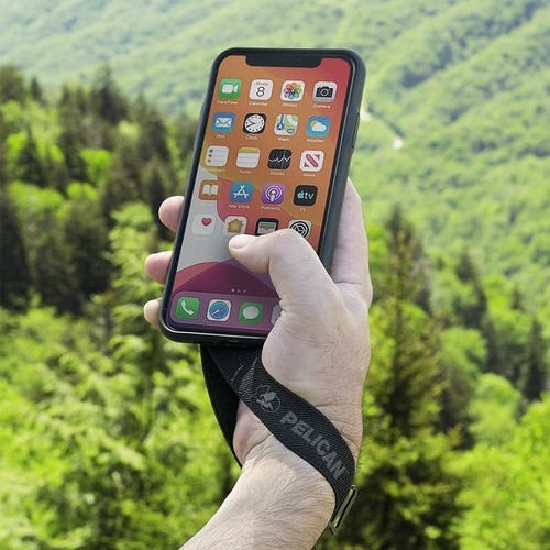 Funda protectora Pelican Sling iPhone 12 Pro negra - con correa de mano integrada - Imagen 3 de 5