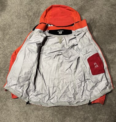 Arcteryx Beta AR Men's Jacket Womens Small Orange Goretex Pro Ski
