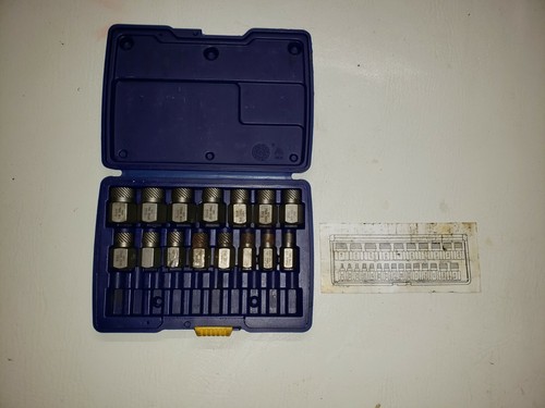 Irwin Hanson 25pc Hex Multi-Spline ScrewExtractor Set 1/8" to 7/8" #53227 15 Pc - Bild 11 von 12