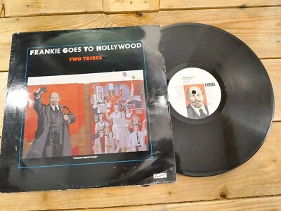 FRANKIE GOES TO HOLLYWOOD TWO TRIBES MAXI 45T NO LP VINYLE EX COVER EX ORIG 1984 - Photo 1/4