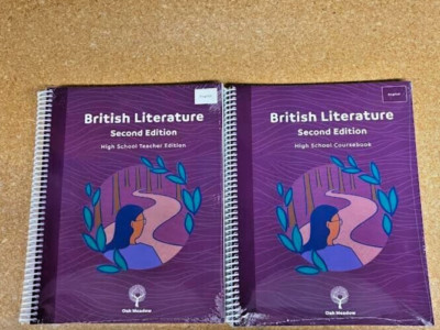Oak Meadow British Lit. Coursebook and Teacher Manual (Current Versions)