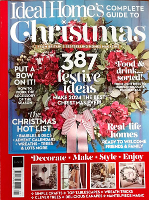 IDEAL HOME'S MAGAZINE | DEC 2024 | COMPLETE GUIDE TO CHRISTMAS