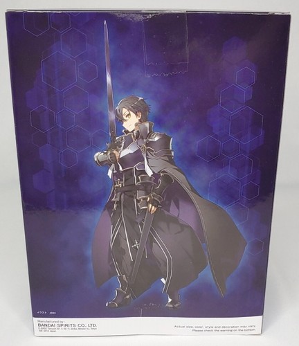 Sword Art Online Alicization Kirito Figure Banpresto New - Picture 2 of 2