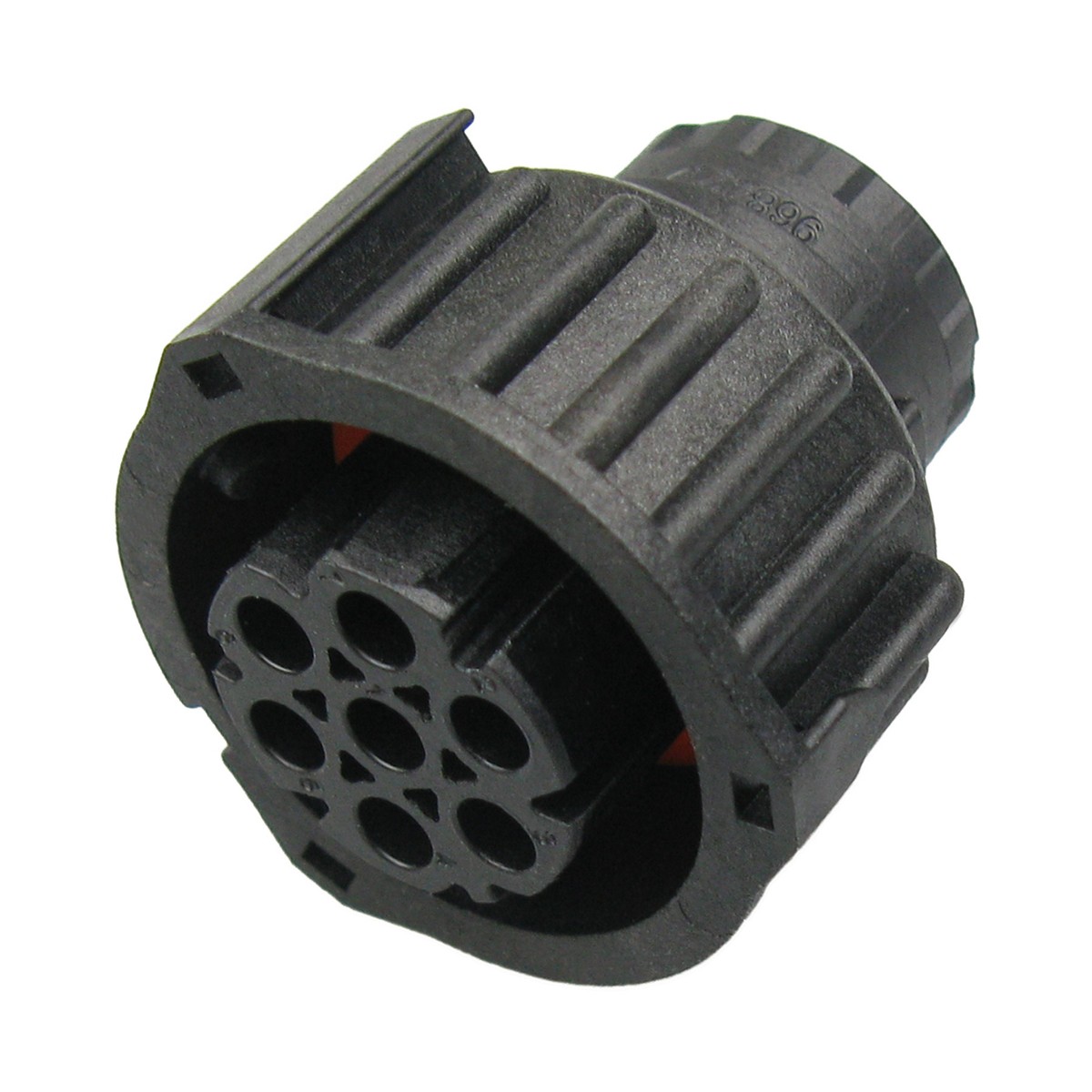 Stecker 7-polig rund zu Rückleuchte DIN kompatibel zu MAN Mercedes  