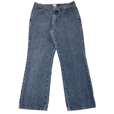 Vintage 90s Calvin Klein Jeans Womens Size 14 High Rise Boot Double Stone