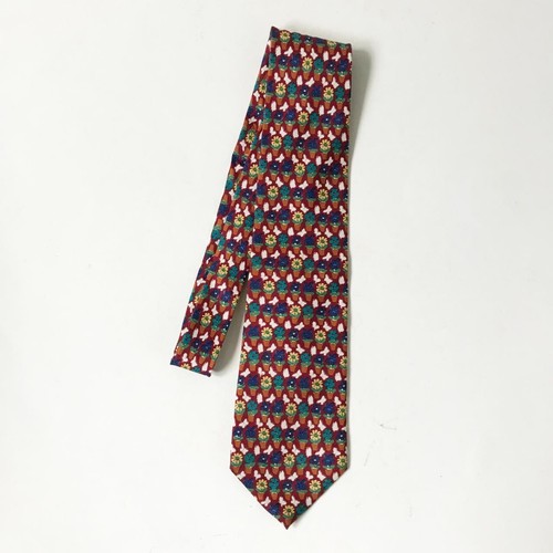Kenneth Gordon New Orleans Mens Flower Tie pre-owned