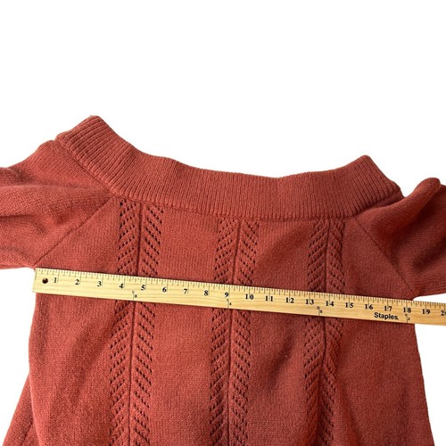 MINKPINK Burnt Rose Always Off Shoulder Pullover Größe M - Bild 8 von 11