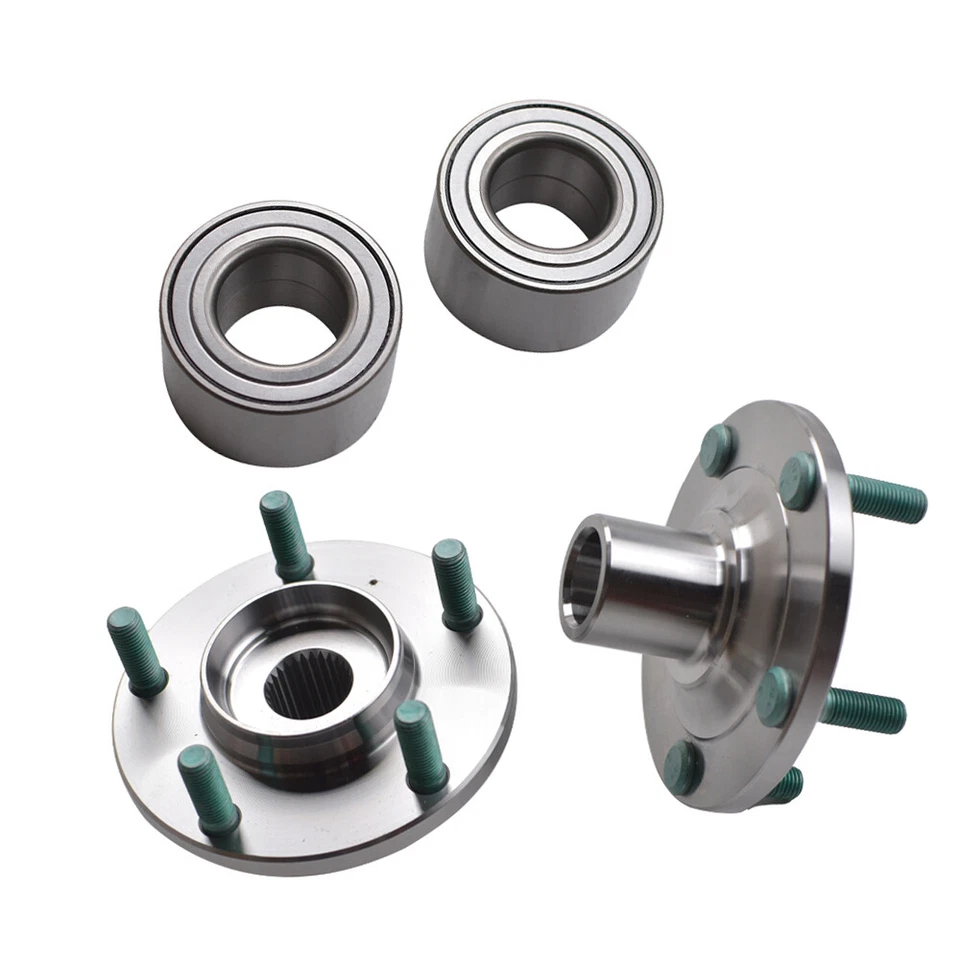 Conjunto de buje y cojinete de rueda delantera para Mazda 3 2005-13 2006-2010 Mazda 5 2 piezas Foto 2 de 4