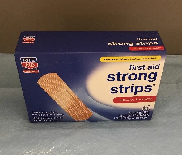 Rite Aid Strong Strips Adhesive Bandages 1
