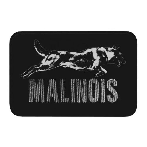 Belgian Malinois Dog Doormat Entrance Room Door Floor Mat Shepherd Dog Bedroom - Picture 13 of 47