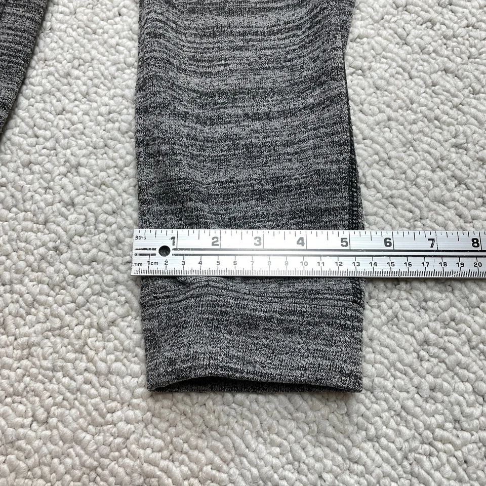 Pantalones deportivos Forever 21 para mujer gris jaspeado medio suave elástico cordón 30x28 Foto 2 de 4