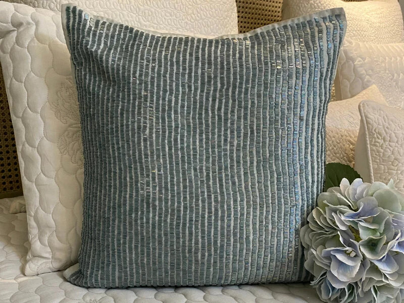 Decorative Pillow Case Blue 16