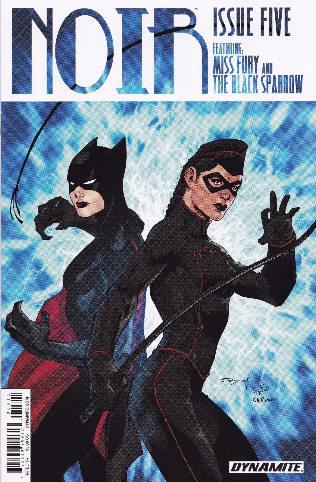 NOIR #5 - Miss Fury/The Black Sparrow - Back Issue