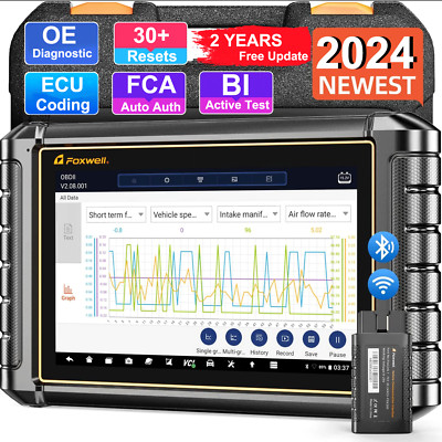 FOXWELL NT909 KFZ OBD2 Diagnosegerät Alle System Scannera uslesegerät Für Autos