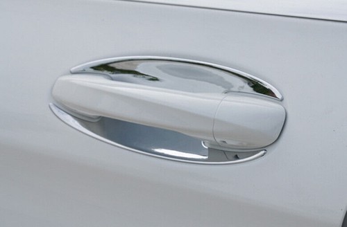 For Mercedes-Benz GLC 2016-2021 ABS Chrome Exterior Outside Door Bowl Cover Trim - Picture 8 of 9
