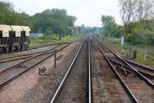 Photo 6x4 Points to Redlands Sidings north of Banbury Banbury/SP4540  c2009