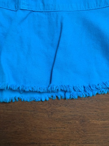 Tooshy Girls Boutique Size 6 Blue Corduroy Skirt With Shorts Underneath - Picture 4 of 8