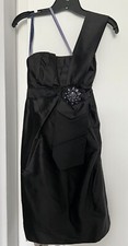Vera Wang Lavender Label Black Dress - Size 4