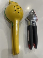 Set Of 2 Manual Citrus Squeezer Strainers KitchenAid Etc