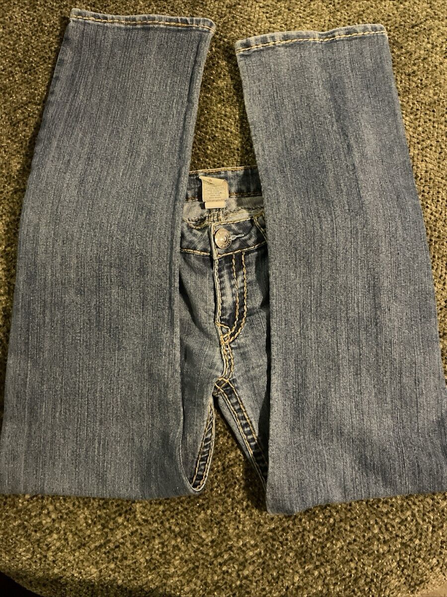 True Religion Jeans Joey Super T Size 31 Cut 600557 Straight True Religion Jeans Joey Super T Size 31 Cut 600557 Straight