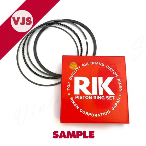 (Japanese) Hyosung GT250 GT250PL 2018 Piston Ring Set 57.00mm (KY0) - Picture 2 of 4