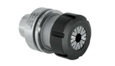 Techniks HSK 63F SYOZ 25  x 80mm 24K RPM Balanced Collet Chuck for CNC Routers
