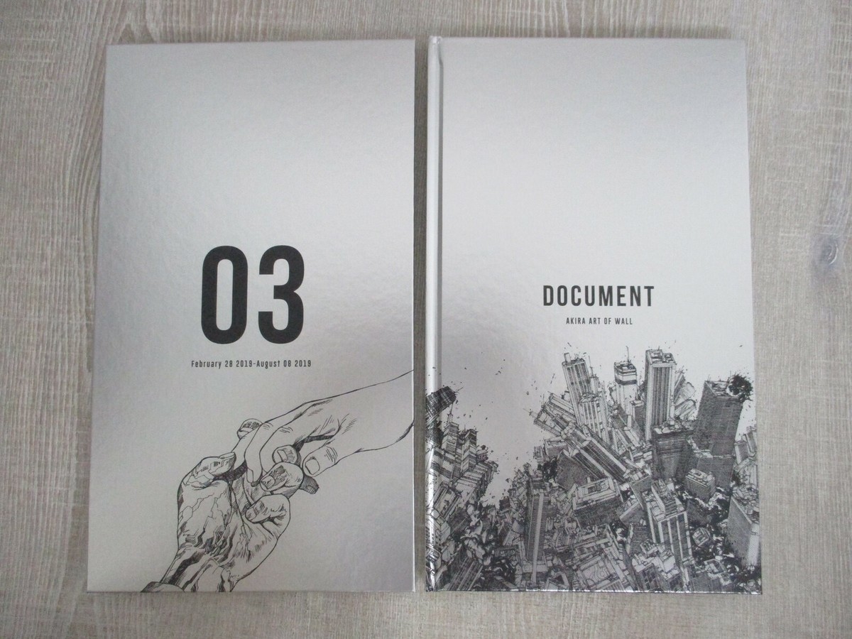 AKIRA ART OF WALL w/Poster Complete Art Set KATSUHIRO OTOMO KOSUKE