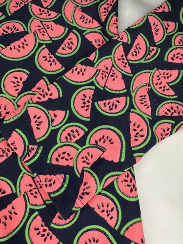 Crewcuts Watermelon Print Long Sleeve Rashguard Size 14 - Picture 3 of 6