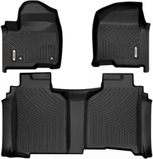 Floor Mats Liners for 2020-2025 Silverado /Sierra 1500 2500HD 3500HD All-Weather