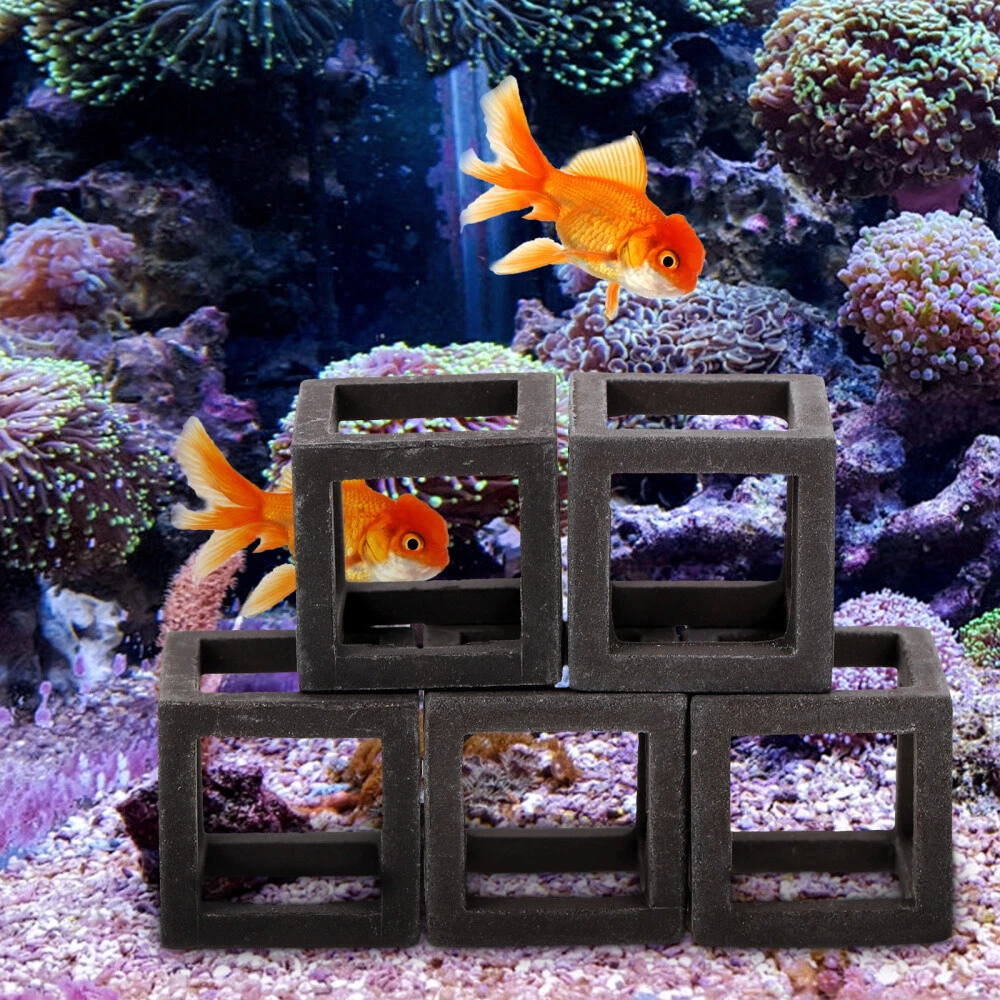 5 Pcs Aquarium Accessories Pottery Decor Jewelry Ceramics Betta Fish