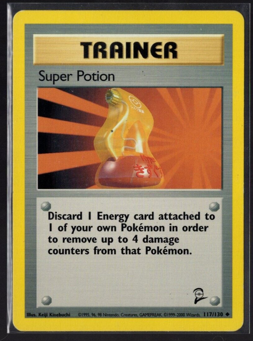 Super Potion 117/130 Uncommon Base Set 2 Pokemon TCG LP/NM